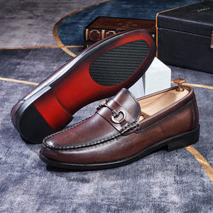 Zapatos de Hombre de Alta Calidad, Estilo Italiano, para Aumentar la Estatura, Impermeables, Transpirables, de Punta Redonda, Sin Cordones - Product Image 5