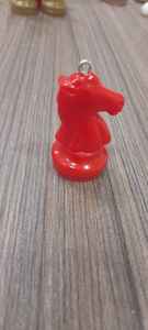 Porte-clés en résine transparente avec des détails intégrés inspirés de la nature, finition polie, accessoire léger pour clés, sacs à main et significatif - Product Image 6