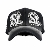 Casquette de baseball en gros avec broderie en relief PEARLS 31 HAT, lettres, streetwear, chapeaux personnalisés, Gorras G5 Dandi Y Barbas Hats Con Chip