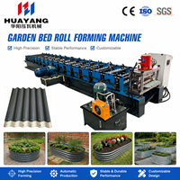 Machine automatique de formage de plateaux de jardin surélevés en métal, ligne de production de profilés en acier de haute précision