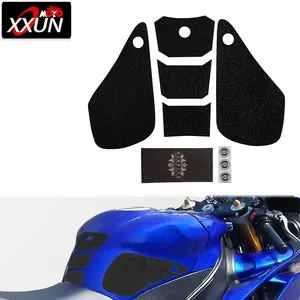 Aimxxun — protecteur de réservoir de gaz en caoutchouc, accessoires de moto pour Yamaha R1 2007 2008