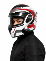 Casques de moto modulaires 2026, design rabattable, fabriqués en ABS. Peut être plié pour un rangement facile.