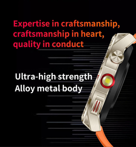 <span class=keywords><strong>Reloj</strong></span> Inteligente HT28 para Hombre, Pantalla LED de 1.85 Pulgadas, Linterna, Brújula, Monitor de Ritmo Cardíaco, Monitor de Sueño, <span class=keywords><strong>Reloj</strong></span> <span class=keywords><strong>Deportivo</strong></span> IP67 con Control Remoto - Product Image 3