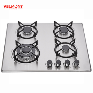 Usine bon prix Offre Spéciale plaque de cuisson à gaz à 4 brûleurs en acier inoxydable 201 0.6mm panneau émail Support mais belle qualité - Product Image 1