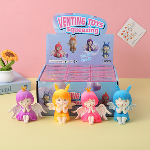 Muñeco de Querubín de Dibujos Animados Adorable para Niños de 5 a 7 Años, Juguete Creativo de Descompresión para Presionar, de Rebote Lento, para Aliviar el Estrés y la Ansiedad - Product Image 3
