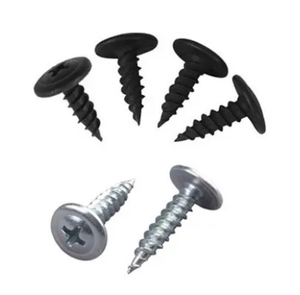 Vis autotaraudeuse à tête fraisée phosphatée noire avec finition zinguée - Product Image 5
