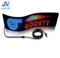 LEDIUP Soft LED Matrix Pixel Panel Scrollen Helle Werbung LED-Schilder Bildschirm Flexible USB 5V LED Car Sign App Control