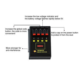 3 Queue 12 Canaux Télécommande 150M Système de Tir sans Fil Nouvel An Fête de Mariage Anniversaire Sparkler Gâteau Pétards Type <span class=keywords><strong>Fusée</strong></span> - Product Image 5