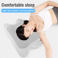 Taie d'oreiller en mousse à mémoire de forme ergonomique et respectueuse de la peau pour le soutien du cou de la colonne cervicale pour les dormeurs profonds.