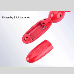 Massageador facial de plástico, massageador bonito de polvo de plástico, massageador facial que funciona a bateria - Product Image 4