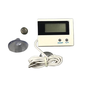 Thermomètre numérique pour piscine, 0C-50C, en plastique étanche avec sonde pour la mesure de la température de l'aquarium - Product Image 1