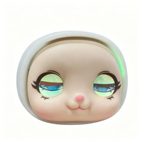 OEM Gemini AI, Partenaire d'éveil et de croissance parent-enfant intelligent et parlant, Poupée en peluche vibrante rechargeable avec expression dynamique des yeux et fonctions profondes