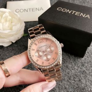 Reloj de pulsera de cuarzo de lujo para hombre y mujer, con diamantes, a prueba de agua, de marca personalizada, precio de fábrica. - Product Image 2