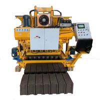 Machine à blocs de béton mobile WT6-30, petite machine à briques creuses, machine à fabriquer des blocs de béton portative