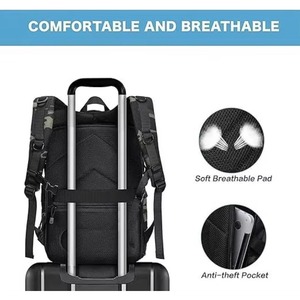 Échantillon gratuit : Sacs photo pour photographes, grande capacité 25L, étui photo imperméable - Product Image 4