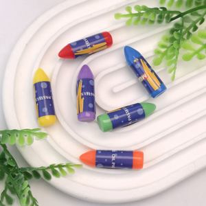 Abalorios de resina de regreso a <span class=keywords><strong>la</strong></span> escuela Crayon a Decorer Suministros escolares Encanto Joyería Artesanía Accesorios para casas de muñecas - Product Image 2