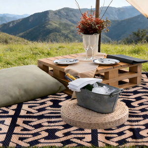 Alfombra Plegable Impermeable de Alta Calidad de Plástico PP, Alfombra Personalizada para Patio Exterior - Product Image 1