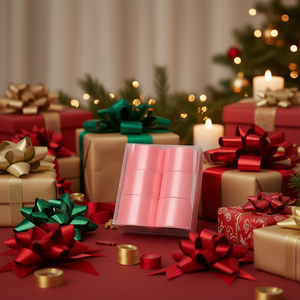 MNJ Pink Gift Ribbon 5Cm X 11M 6Pcs For Decoration - Product Image 3