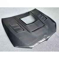 Capot de remplacement TOPxin en fibre de carbone sèche avec contour avant pour BMW Série 5 G30 G38 M5 F90 – Idéal pour la rénovation/amélioration