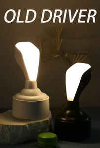 Lámpara Nocturna con Interruptor, Lámpara <span class=keywords><strong>de</strong></span> <span class=keywords><strong>Noche</strong></span> Flexible y Duradera <span class=keywords><strong>de</strong></span> Silicona para el Hogar, Lámpara <span class=keywords><strong>de</strong></span> <span class=keywords><strong>Noche</strong></span> Recargable por USB - Product Image 4