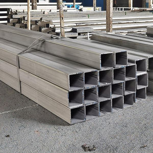 도매 가격 용접 사각 직사각형 탄소강 파이프 산업 창고 지붕 배수 시스템에 대한 내화 내구성 - Product Image 1