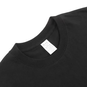 ユニセックス 210gsm コームド100%コットンTシャツ 無地 ブラック ホワイト ベーシックTシャツ OEMロゴ カスタムTシャツ - Product Image 4
