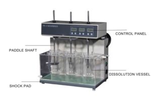 Beifan RC-6 Máy Tính Bảng Giải thể Tester máy 6 ly 20-200 RPM Độ chính xác 0.05% + 45C phạm vi nhiệt độ 220V 1-năm bảo hành - Product Image 3