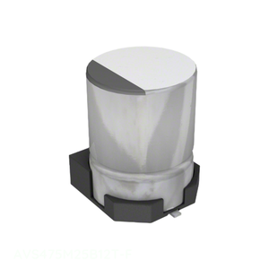 Condensador SMD de Aluminio AVS475M25B12T-F de 4.7 uF, 20%, 25V, Montaje en Superficie, Canal del Fabricante - Product Image 1
