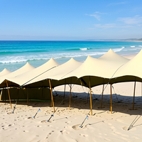 Carpa Elástica Impermeable en Oferta, Toldo Elástico Ignífugo, Carpa para Fiestas de Tela Spandex para Exteriores