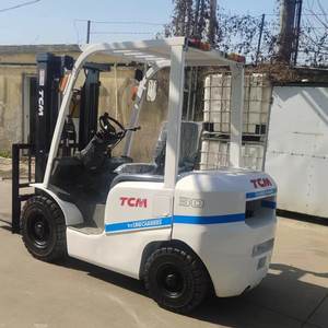 Carretilla elevadora diesel TCM de 3 toneladas Carretillas Elevadoras Usadas Cilindro medio Almacén Maquinaria de movimiento de tierras Maquinaria de construcción de ingeniería usada - Product Image 6