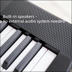 Clavier de piano numérique portable BD-801 à 88 touches, écran LED 3 chiffres, 1000 rythmes et sons, multifonctionnel, accepte la personnalisation du logo OEM - Product Image 3