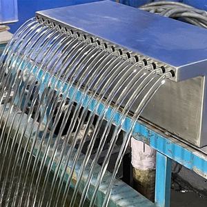 <span class=keywords><strong>Cascade</strong></span> murale laminaire décorative intérieure et extérieure en acier inoxydable Fenlin pour ornements de jardin - Product Image 6