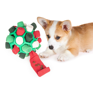 Interactive <strong>Dog</strong> Snuffle Leak Food Rubber Ball Blind Box Hide Treat Design Puzzle Enrichment Toy for <strong>Dog</strong> - Product Image 1