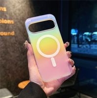 Coques de téléphone Google 9Pro/10pro XL Terminator Pixel 9A Poudre scintillante Coque transparente magnétique Pixel 11/11 Pro