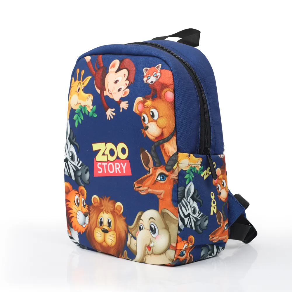 OEM digital printing custom primary school bag cute cartoon kid's backpack