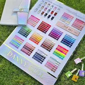 Set <span class=keywords><strong>de</strong></span> Esmalte <span class=keywords><strong>de</strong></span> Uñas en <span class=keywords><strong>Gel</strong></span> Danny Coll Tpo Free, 102 Colores, Esmalte <span class=keywords><strong>de</strong></span> Uñas en <span class=keywords><strong>Gel</strong></span> Removible con Luz UV LED <span class=keywords><strong>para</strong></span> Salón - Product Image 1