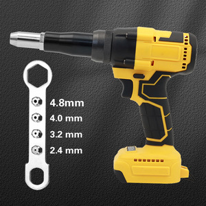Dw Electric Rivet Gun 21V Battery Powered Automatic Core Pulling Nail Gun Professional Grade Plastic Body - Product Image 2