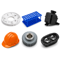 Pièces moulées par injection plastique personnalisées OEM, engrenages en plastique PA POM, accessoires pour casques de sécurité, composants de moulage par injection sur mesure