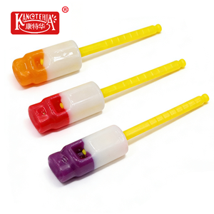 Sucette magique multicolores aux saveurs de fruits mélangés, bonbons durs sucrés, emballage créatif en boîte - Product Image 6