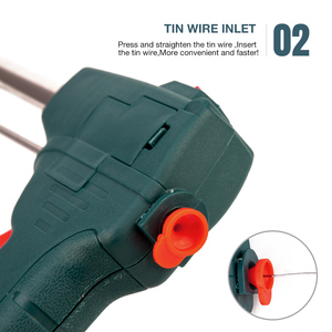 Kit <span class=keywords><strong>de</strong></span> Soldadura Eléctrica <span class=keywords><strong>de</strong></span> <span class=keywords><strong>Estaño</strong></span> 110V-220V 60W con Pistola <span class=keywords><strong>de</strong></span> <span class=keywords><strong>Estaño</strong></span> Automática, Empuñadura Tipo Lápiz, Estación <span class=keywords><strong>de</strong></span> Soldadura <span class=keywords><strong>de</strong></span> Calentamiento Rápido en 1 Minuto y Herramientas - Product Image 3