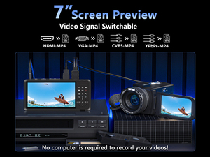 URay Tech Enregistreur Vidéo Numérique 4K30 HDMI VGA CVBS YPbPr pour Caméra, Endoscope et Enregistrement Vidéo de Jeux - Product Image 3