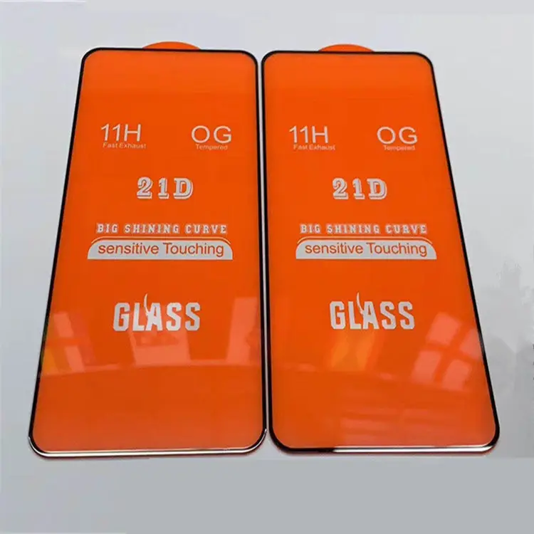 18D 9D Silk Printing Full Glue Tempered Glass Screen Protector For iPhone 11,21D 9D Glass For iPhone 11,12 Pro,13Pro Max