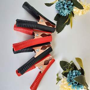 Pinzas de conexión, pinzas para batería de coche, pinzas de cocodrilo, pinzas de carga, pinzas para cables de prueba, bloques de terminales, cables de puente, cable de corriente - Product Image 1