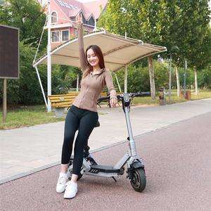 X10สกู๊ตเตอร์ไฟฟ้าแบตเตอรี่ลิเธียม60โวลต์จักรยานพับไม่ได้2ล้อพร้อมมอเตอร์1500วัตต์ช่วงล่าง60กม. ต่อการชาร์จ - Product Image 3