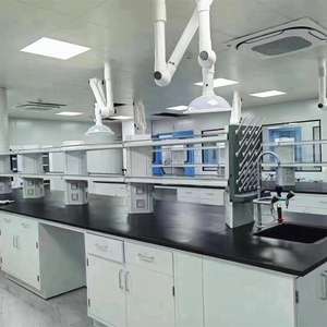 Meuble <span class=keywords><strong>de</strong></span> laboratoire Banc d'îlot <span class=keywords><strong>de</strong></span> haute qualité et durable table centrale en acier résistant à la corrosion et à l'eau - Product Image 3