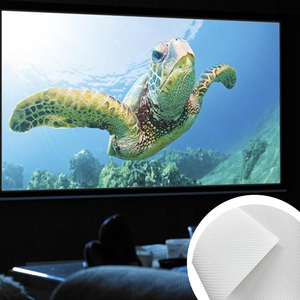 Tissu d'écran de projection acoustiquement transparent en matériau tissé de 0,6 mm pour cinéma maison - Product Image 2