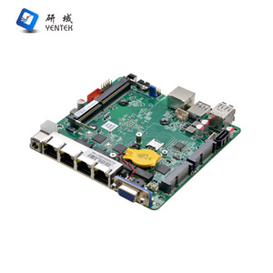 เมนบอร์ดอุตสาหกรรม Yentek R41E Mini ITX J4125 4 พอร์ต Gigabit Ethernet iKuai Router Board - Product Image 2