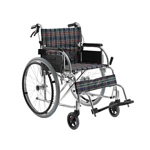 Silla de Ruedas Kjt de Aleación de Aluminio Ligera, Plegable, Manual, Sin Neumáticos Inflables, para Personas Mayores y Discapacitadas - Product Image 2