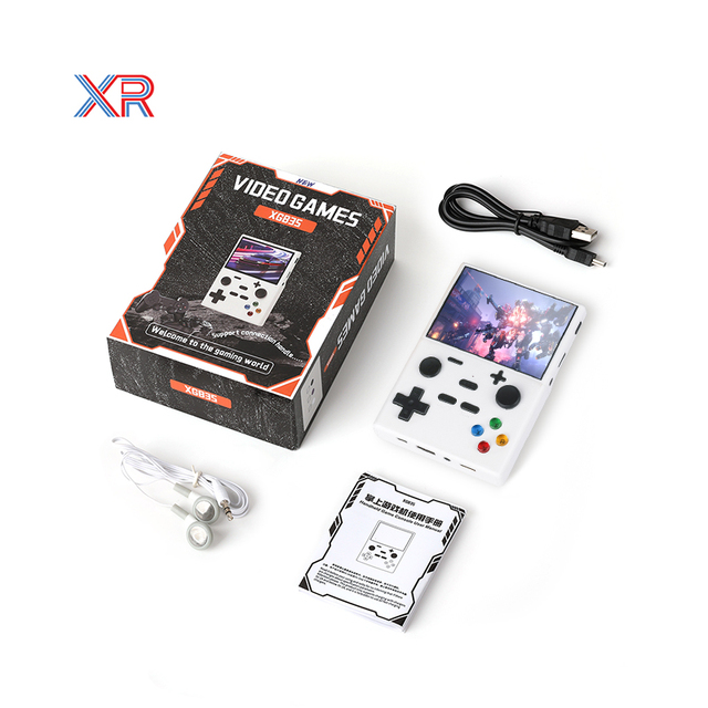 Hot Selling XGB35 3.5-Inch Retro Handheld Game Console with IPS Screen Linux System & PS1 Features Gaming Player