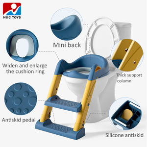 <span class=keywords><strong>Asiento</strong></span> <span class=keywords><strong>de</strong></span> Inodoro para Bebé con Doble Pedal, Escaleras Plegables, Marco <span class=keywords><strong>de</strong></span> Seguridad, Silla <span class=keywords><strong>de</strong></span> Entrenamiento para Ir al <span class=keywords><strong>Baño</strong></span> - Product Image 4